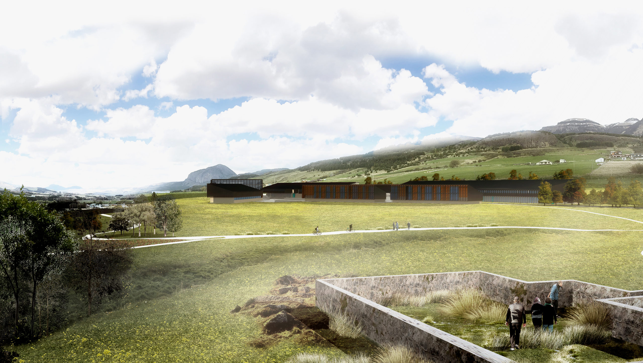 Propuesta Concurso Plan Maestro Universidad de Aysén – en asociación con Sáez Joannon Arquitectos
