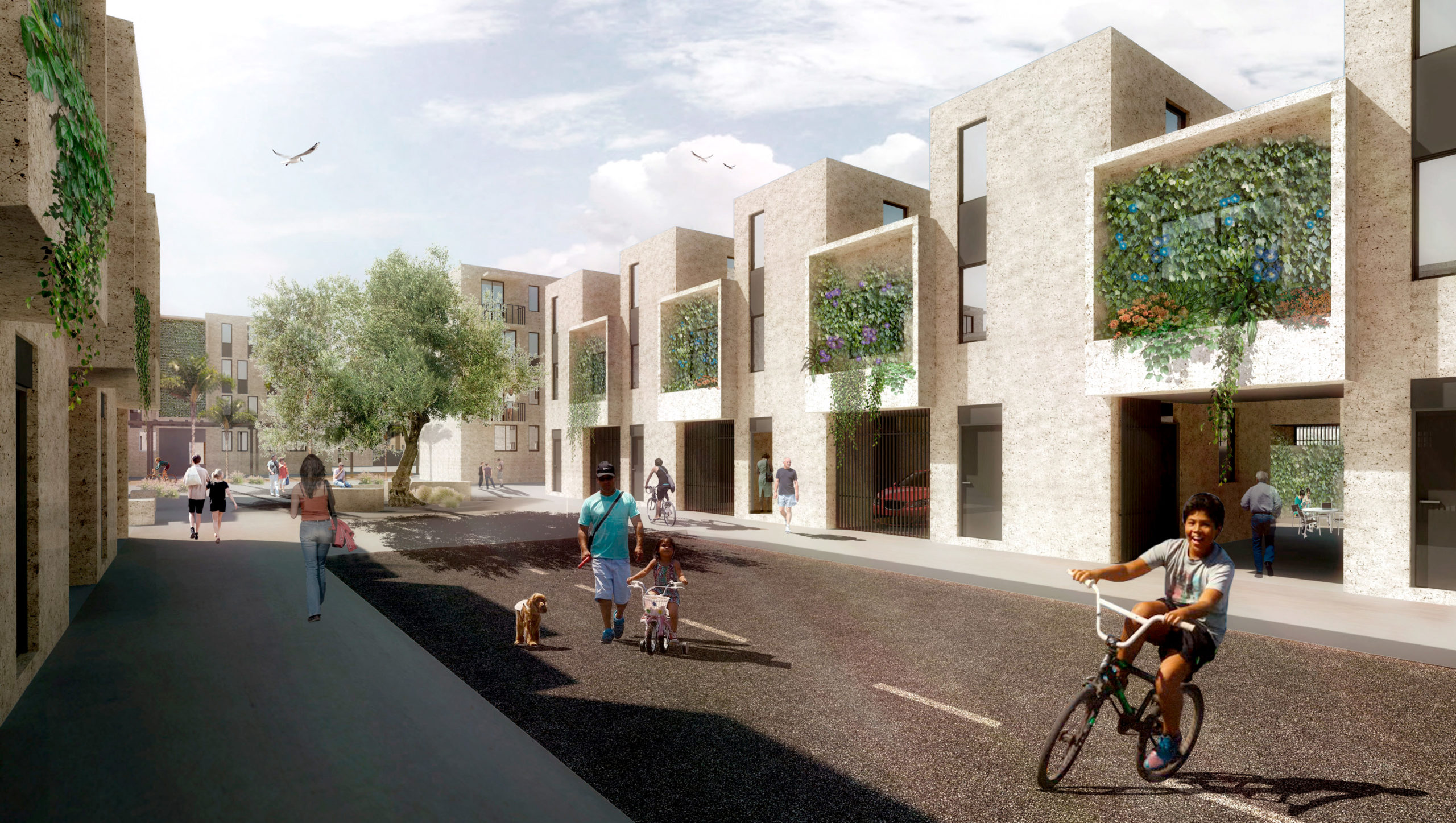 Propuesta Concurso Proyecto Habitacional La Pampa de Alto Hospicio – en asociación con Constructora LOGA