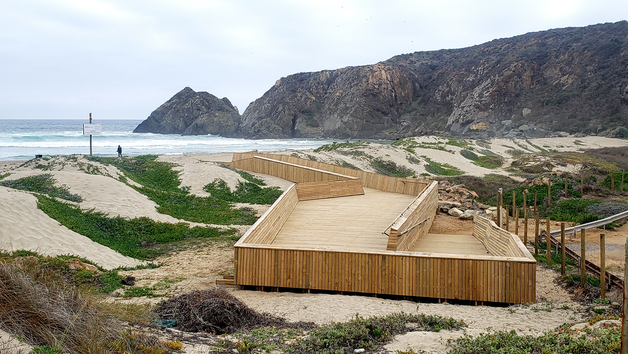 Acceso Público Playa Agua Amarilla