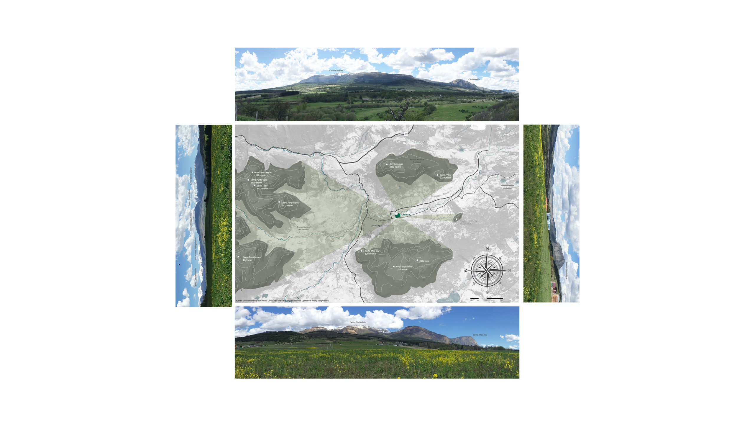 Propuesta Concurso Plan Maestro Universidad de Aysén – en asociación con Sáez Joannon Arquitectos
