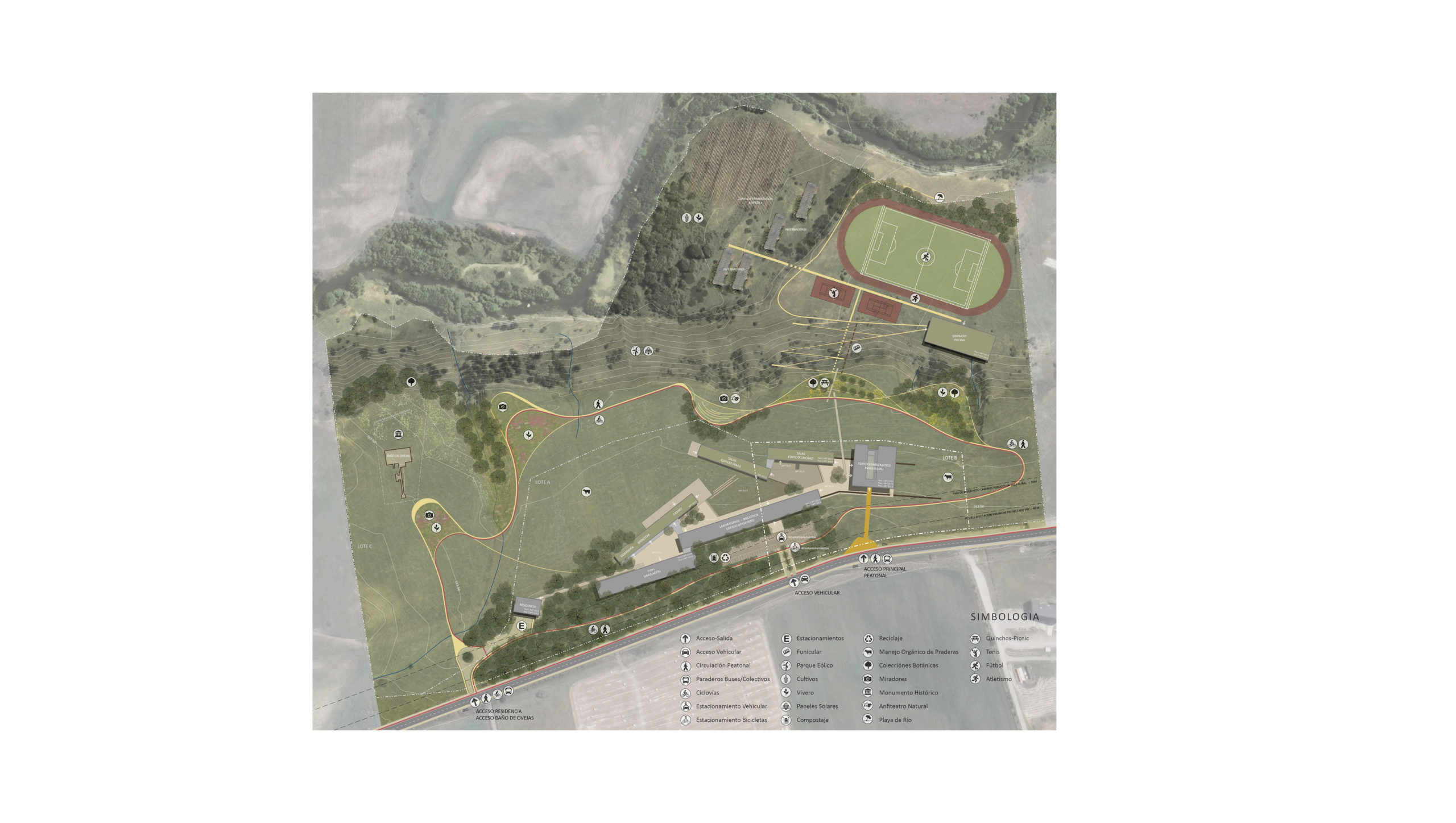 Propuesta Concurso Plan Maestro Universidad de Aysén – en asociación con Sáez Joannon Arquitectos