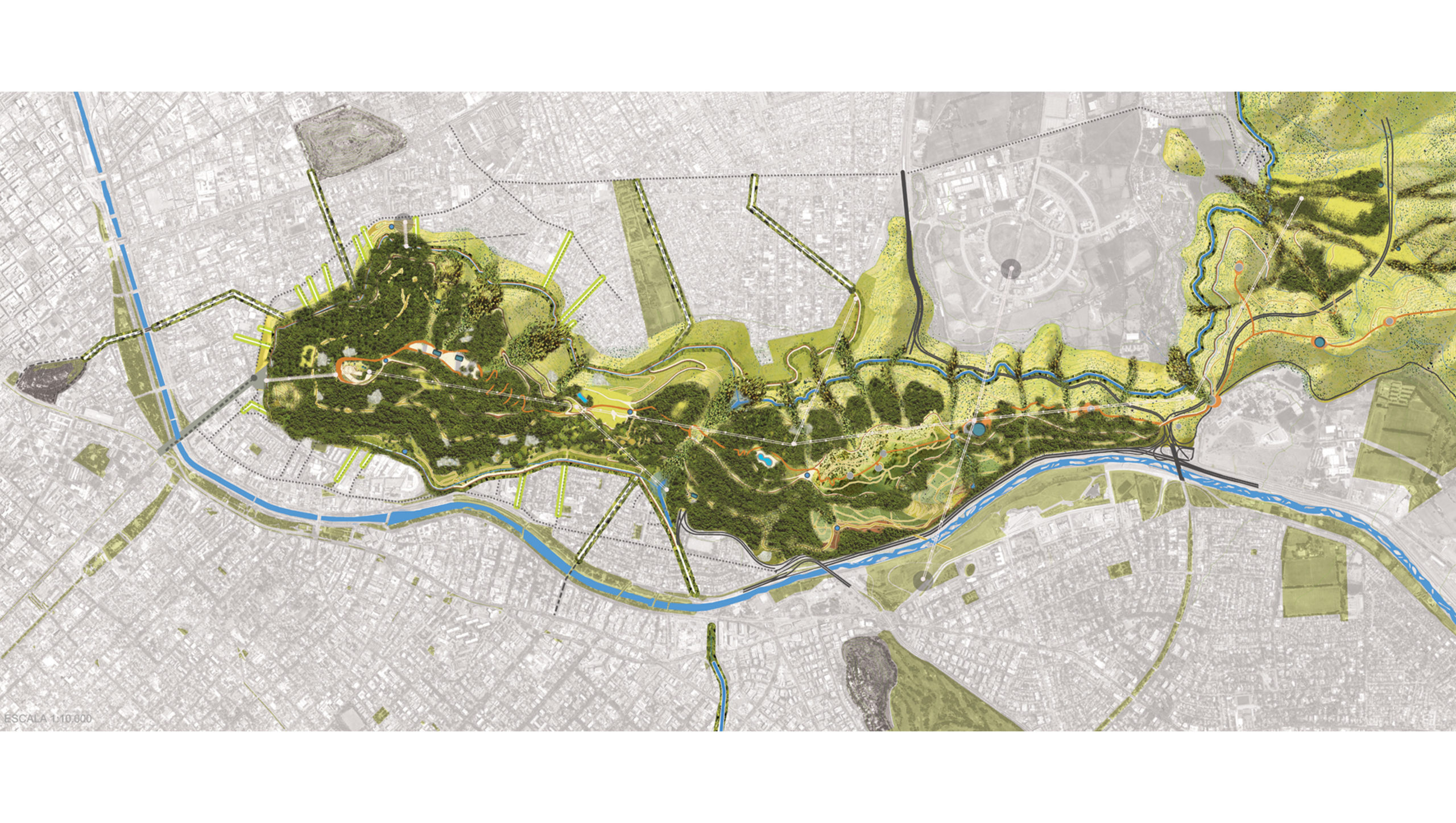 Plan Maestro Parque Metropolitano de Santiago