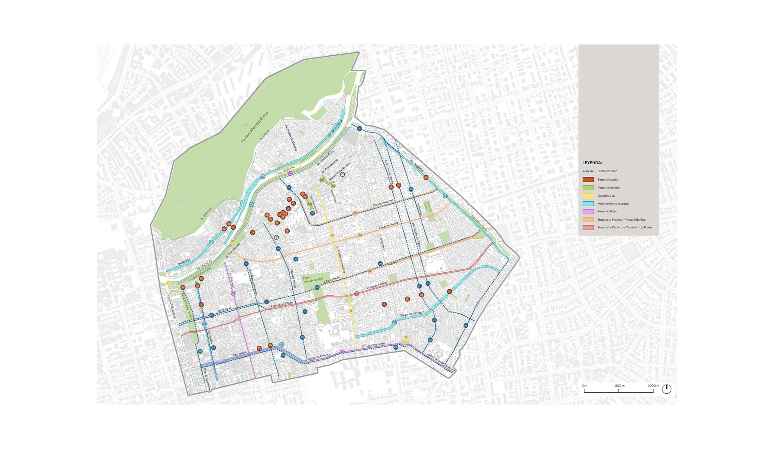 Estudio de Capacidad Vial y Movilidad Urbana de Providencia –  en asociación con CIS Transporte