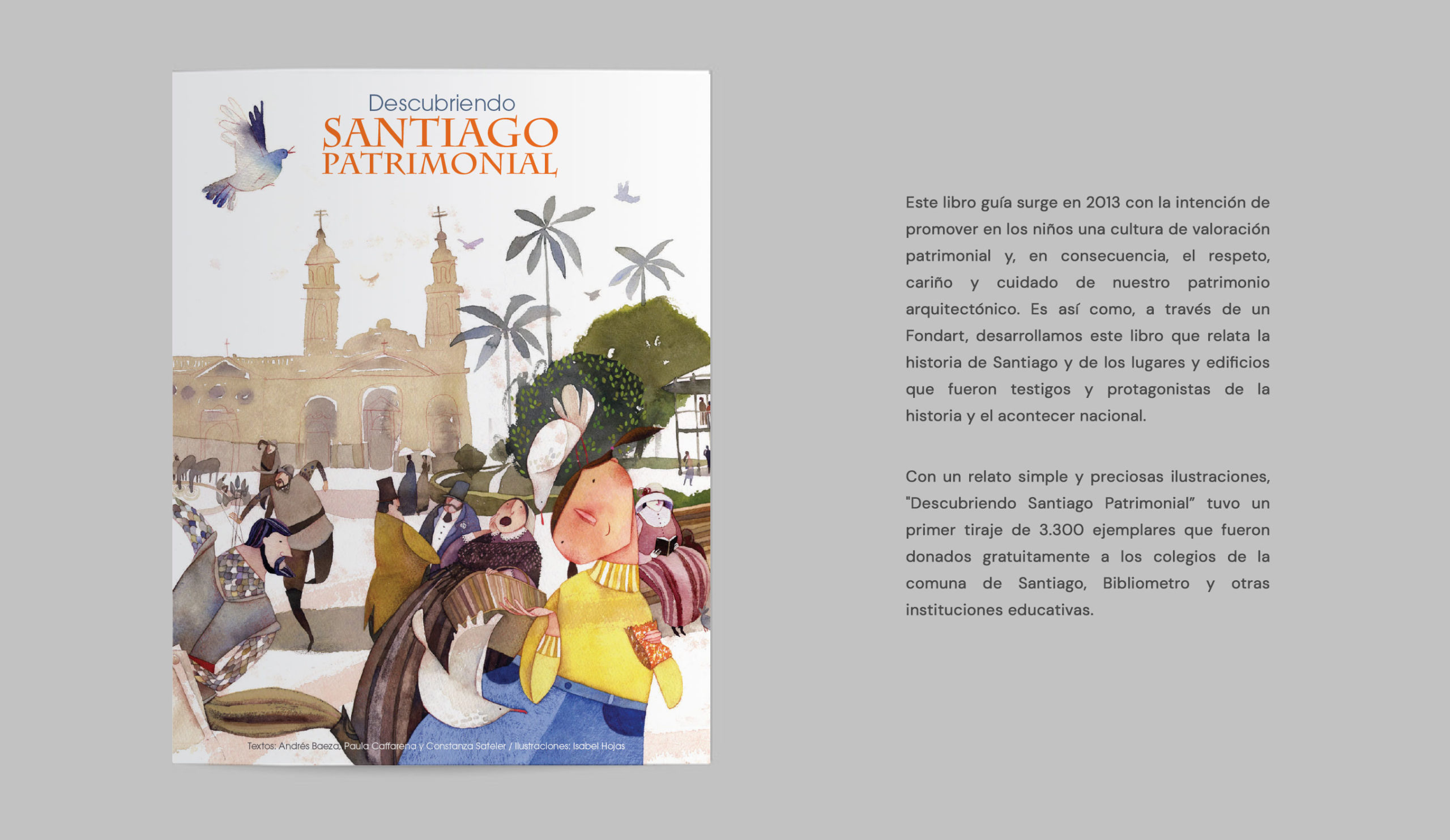 Libro guía “Descubriendo Santiago Patrimonial”