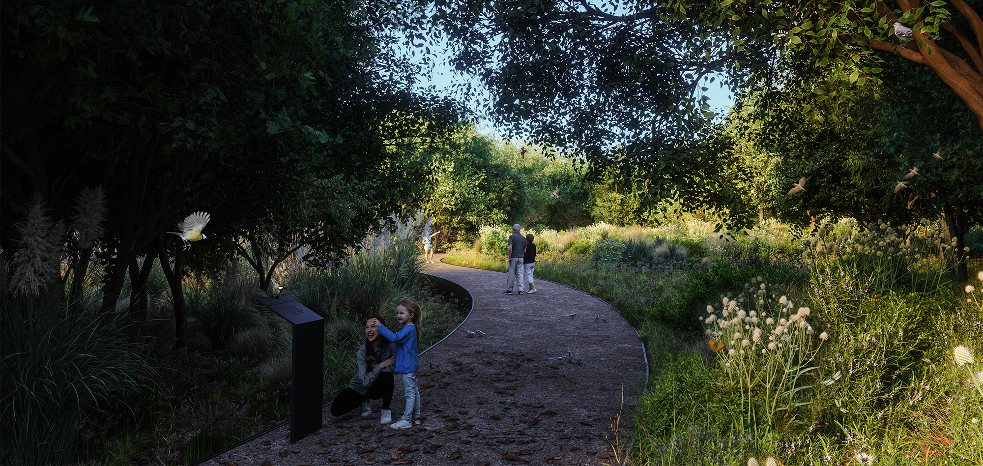 Propuesta Concurso Parque La Reina, Mención Honrosa